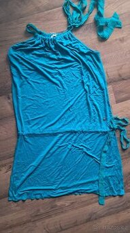 Letní zelené šaty, vel L