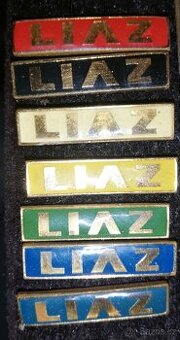 Prodám LIAZ - sada odznaků
