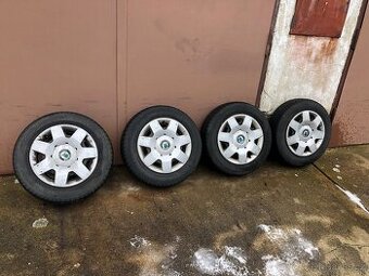 Zimní pneu kola 5x100 165/70/14 Škoda Fabia