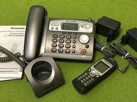 Bezdrátový telefon se záznamníkem a základnou Panasonic KX-T - 1
