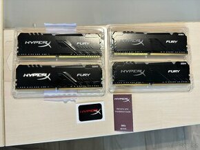 RAM Kingston HyperX Fury RGB 32GB (4x8GB) DDR4 2666 CL16