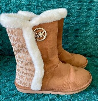 Dívčí kozačko/válenky Michael Kors vel. 34 top stav - 1