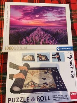 Puzzle Provence nikdy nestavěné + nikdy nepoužitá podložka