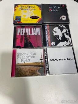 Hudební CD 1ks / vše za 300 Kč