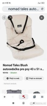 Nomád Tales Blush autosedačka