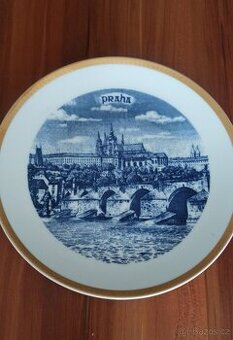 Dekorativní talíř "Praha" - 1