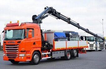 Scania G 410 - 6x2 - Valník + HR-HIAB 244 EP-5 – EURO 6