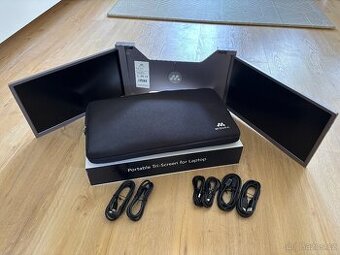 přenosný set monitorů Misura 15" 3M1500S, vč. pouzdra