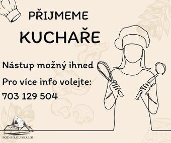 Kuchař - restaurace Pod Bílou skálou