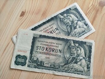 Prodám dvě papírové bankovky - 1