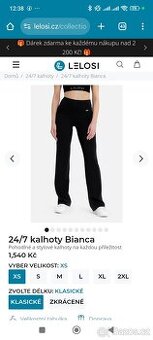 Lelosi 24/7 Bianca kalhoty