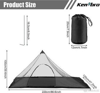ultralight moskytiera pod tarp,stan