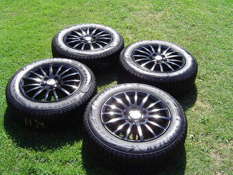 4X ZIMNÍ HLINÍKOVÁ KOLA ŠKODA OCTAVIA II 195/65 R15.TOP
