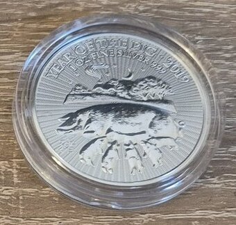 Lunární série The Royal Mint 1 Oz 2019