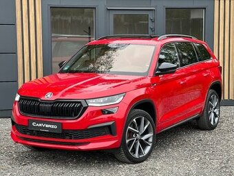 ŠKODA KODIAQ FL 2.0 TDI 147KW 4X4 SPORTLINE VELVET ROT TAŽNÝ