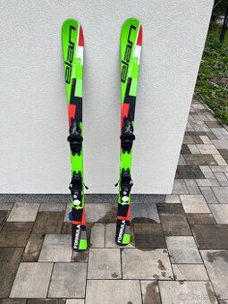 Dětské lyže ELAN 130cm, boty Nordica 240