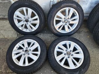 16"zimní alu sada Karlstad 5x112 origo Touran 3 TPMS 205/60