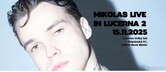 2x Vstupenky na MIKOLASE v Lucerně 15. 11. 2025