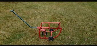 Vozík na 200 litrové sudy