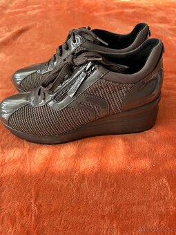 GEOX ZOSMA-dámské hnědé boty