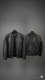 💥 NA PRODEJ: Černá Kožená Bunda v Moto Stylu 🏍️