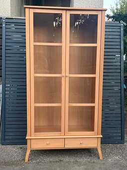 IKEA Vysoká prosklená vitrína 180x91x40cm
