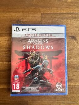 PS5 Assassin's creed SHADOWS NOVÁ