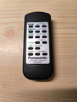Nový originál ovladač Panasonic CD RADIO CASSETTE EUR646550.