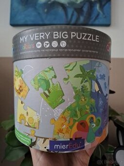 Velké puzzle - barvy