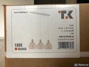 NOVÉ designové svítidlo TK Lighting MANGO 1808+retro žárovky