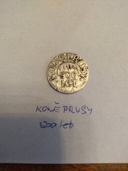 Stará mince Koněprusy 500 let