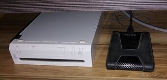 Nintendo Wii, komplet,mnoho her, příslušenství, ext.hdd hry