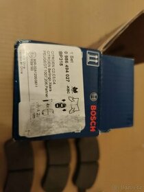 Brzdové destičky BP 318 Bosch 0986494027, Berlingo