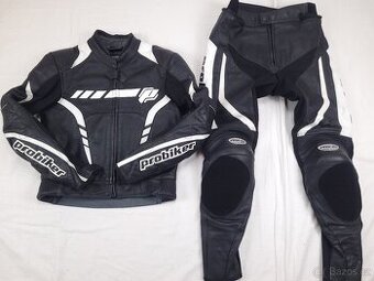 Probiker PRX-11.1 pánska kožená kombinéza na moto 48 S