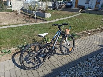 Dětské horské kolo MERIDA 24" – černo-modré