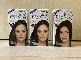Přírodní barva na vlasy Hair Wonder středně hnědá, espresso