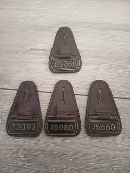 Kapesni odznak sluzebni cislo VB SNB