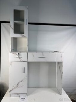 Nástěnná holičská stanice pro kadeřníky