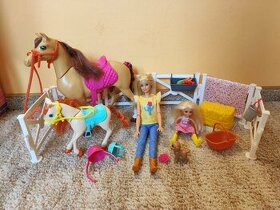 Barbie sada s koníky