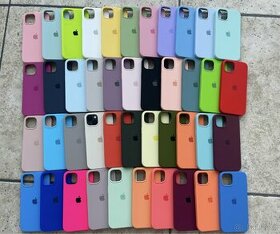 Značkové apple kryty na iphone-jednobarevné