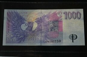 Výroční bankovka ČNB 30 let, v UNC stavu, série R76