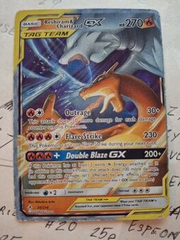 Reshiram & Charizard GX #20/214