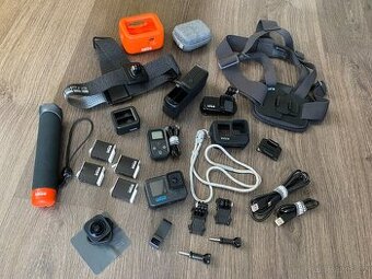 GoPro HERO12 Black + velké množství příslušenství