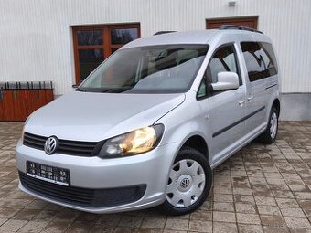 VW Caddy MAXI 1.6TDi 75kw,7míst,r.2015,2xklíč,SERVISNÍ KNIHA