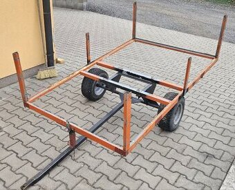 Vozik za zahradni traktor 140x290