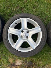17” 205/50 ALU Peugeot 5ks letní