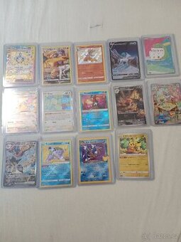 Prodávám tyto reálné Pokémon karty