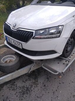 nd z škoda fabia 3 999mpi bílá modrá zelená stříbrná - 1