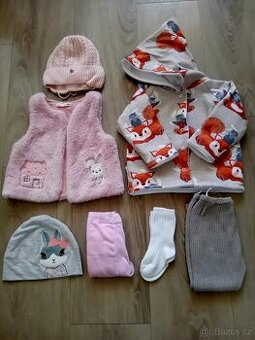Set holčička velikost 74-80 podzim-zima-jaro