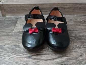 Dívčí černé Minnie balerínky, vel. 26